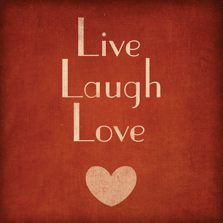 Live Laugh Love by SD Graphics Studio wall art