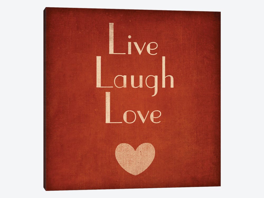 Live Laugh Love by SD Graphics Studio 1-piece Canvas Art