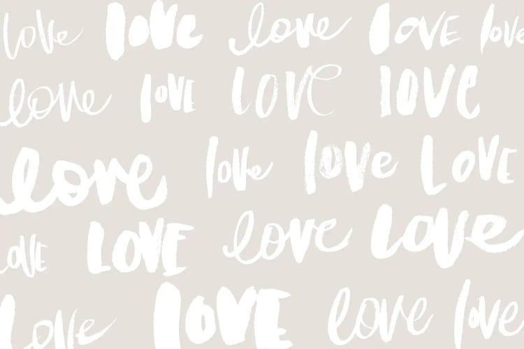 Love, Love, Love by SD Graphics Studio wall art