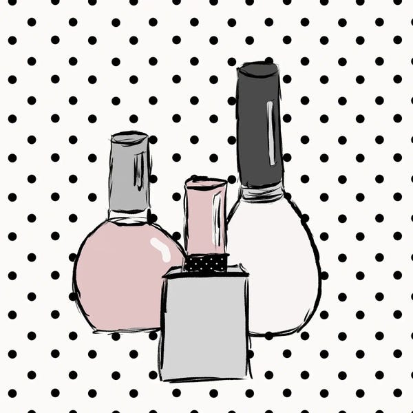 Polka Dot: Nail Polish Dots by SD Graphics Studio