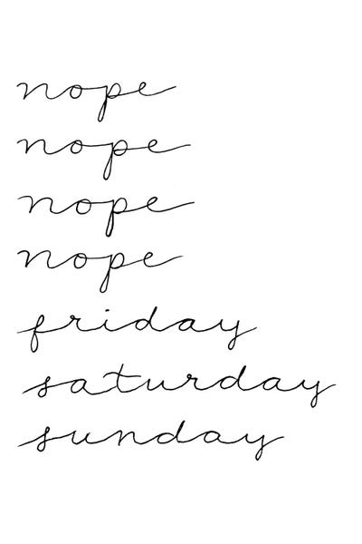 Witty Humor: Nope, Nope, Nope by SD Graphics Studio