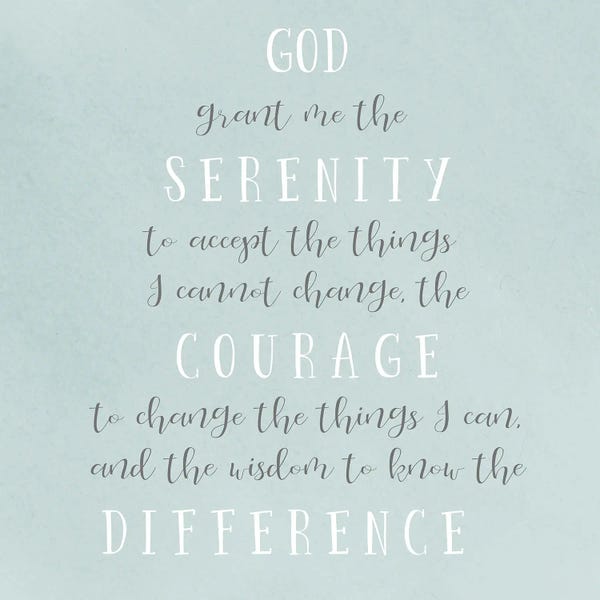 Serenity Prayer
