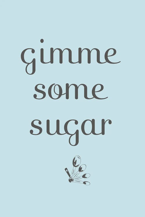 Sugar by SD Graphics Studio wall art