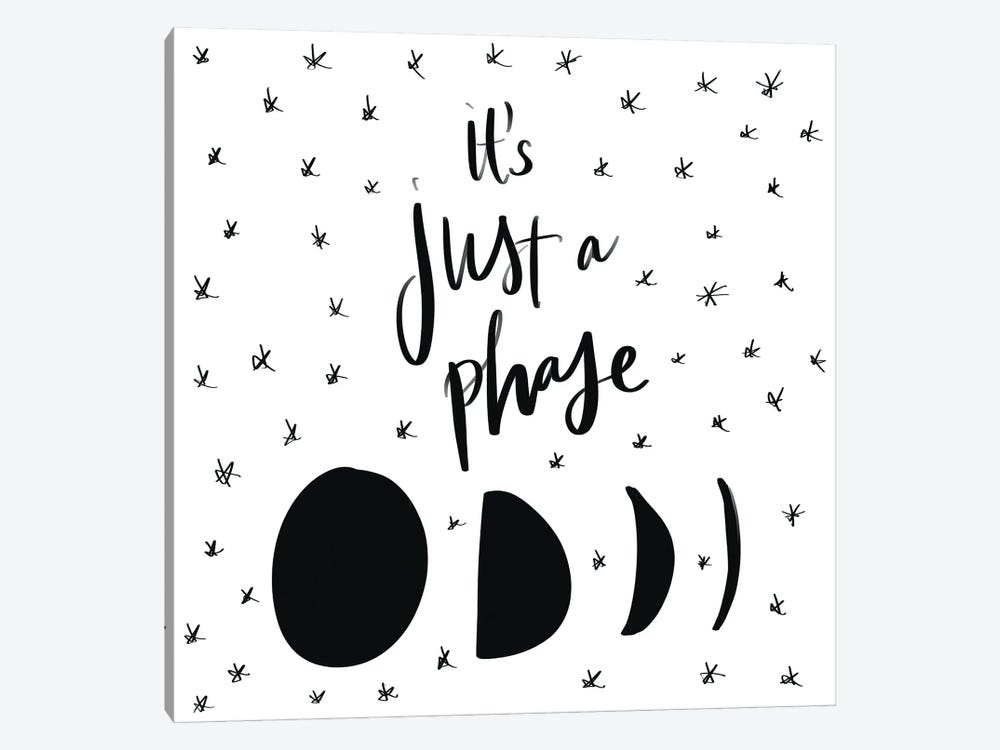 It's Just A Phase by SD Graphics Studio 1-piece Canvas Artwork