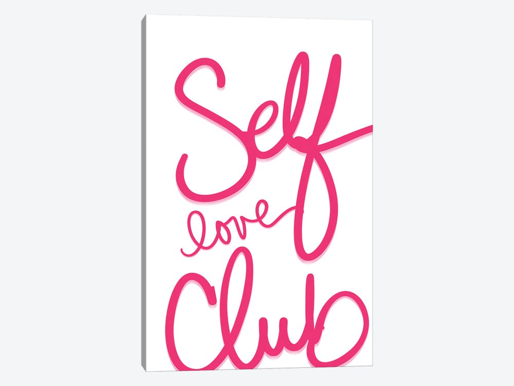 Self Love Club by SD Graphics Studio 1-piece Canvas Print