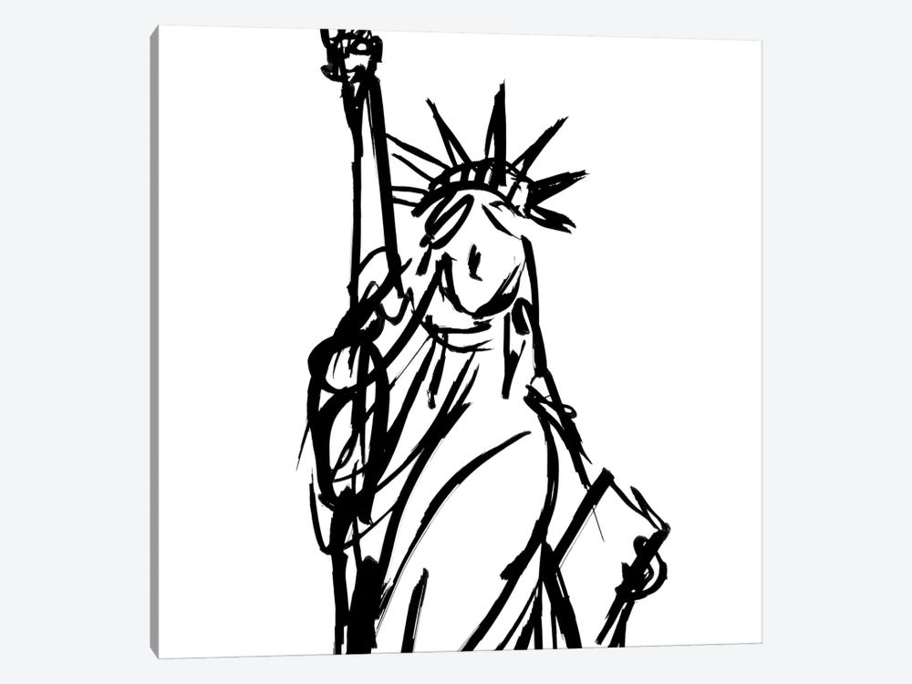 Statue Of Liberty by SD Graphics Studio 1-piece Art Print