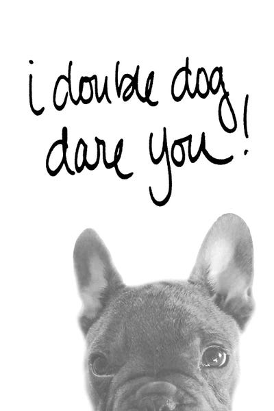 French Bulldogs: I Double Dog Dare You by SD Graphics Studio