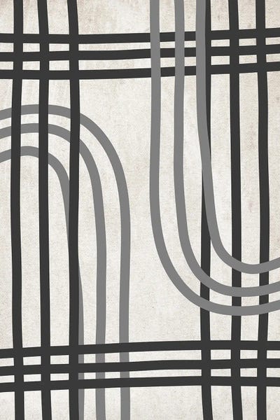 String Shapes by SD Graphics Studio canvas print