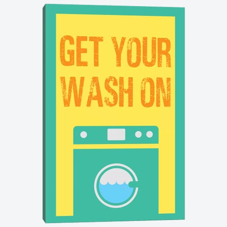 Get Your Wash On Canvas Print #SGS22} by SD Graphics Studio Canvas Art Print