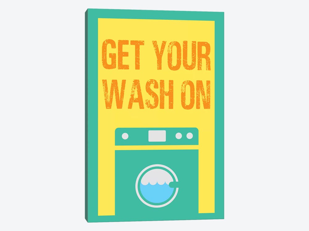 Get Your Wash On by SD Graphics Studio 1-piece Canvas Print