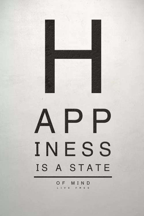 Inspirational Eye Chart I