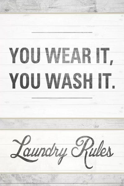 Laundry Rules