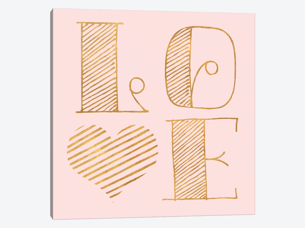 Love by SD Graphics Studio 1-piece Canvas Wall Art