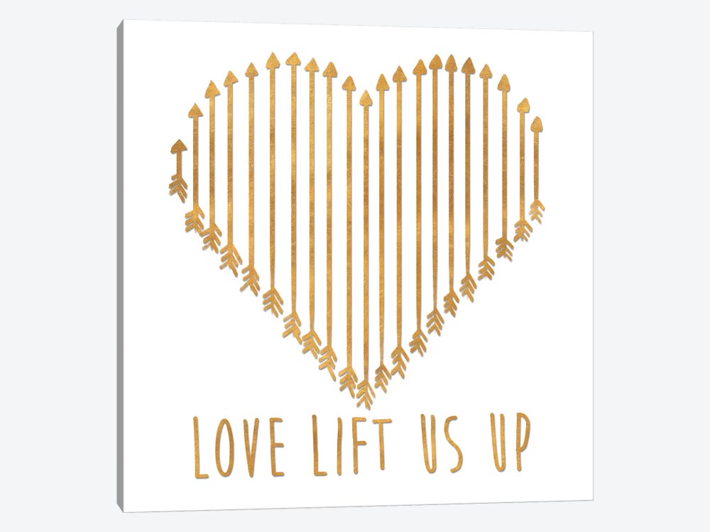 Love Lifts Us Up by Sd Graphics Studio 1-piece Canvas Print