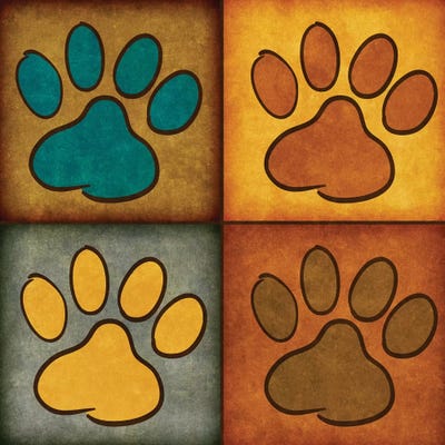 Paws And Treats I by SD Graphics Studio acrylic art print