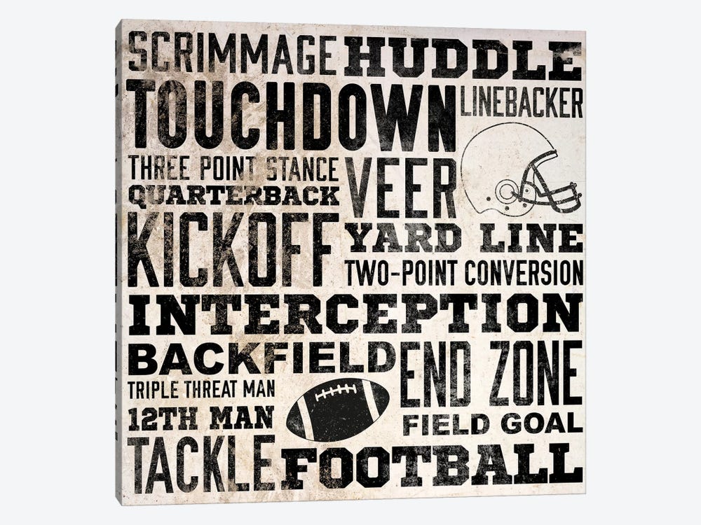Sports Type I by SD Graphics Studio 1-piece Canvas Art