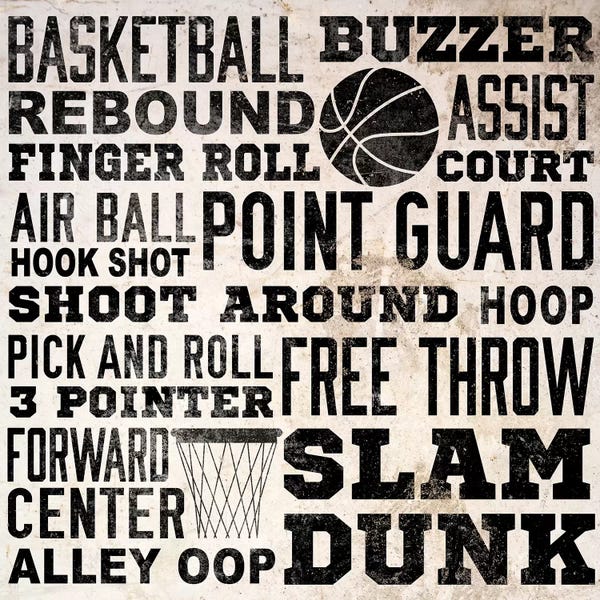 Kids Sports Art: Sports Type II by SD Graphics Studio