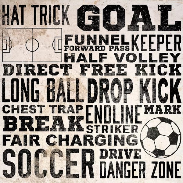 Kids Sports Art: Sports Type III by SD Graphics Studio