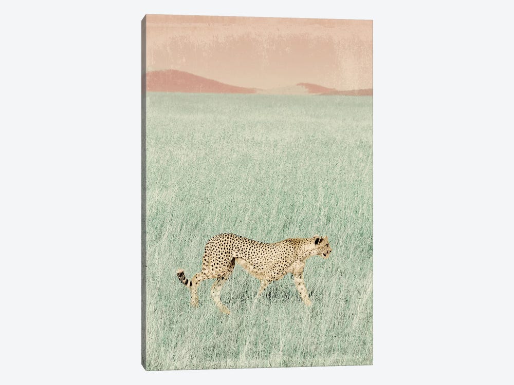 Cheetah in the Wild by SD Graphics Studio 1-piece Canvas Wall Art