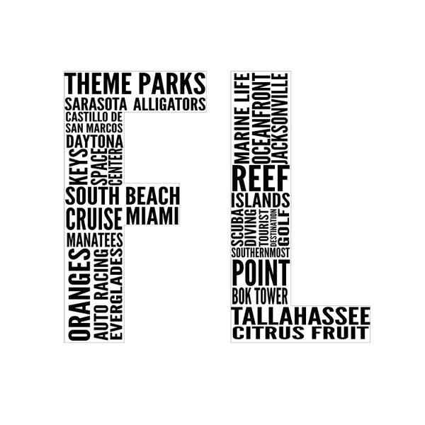 Florida: FL Type by SD Graphics Studio