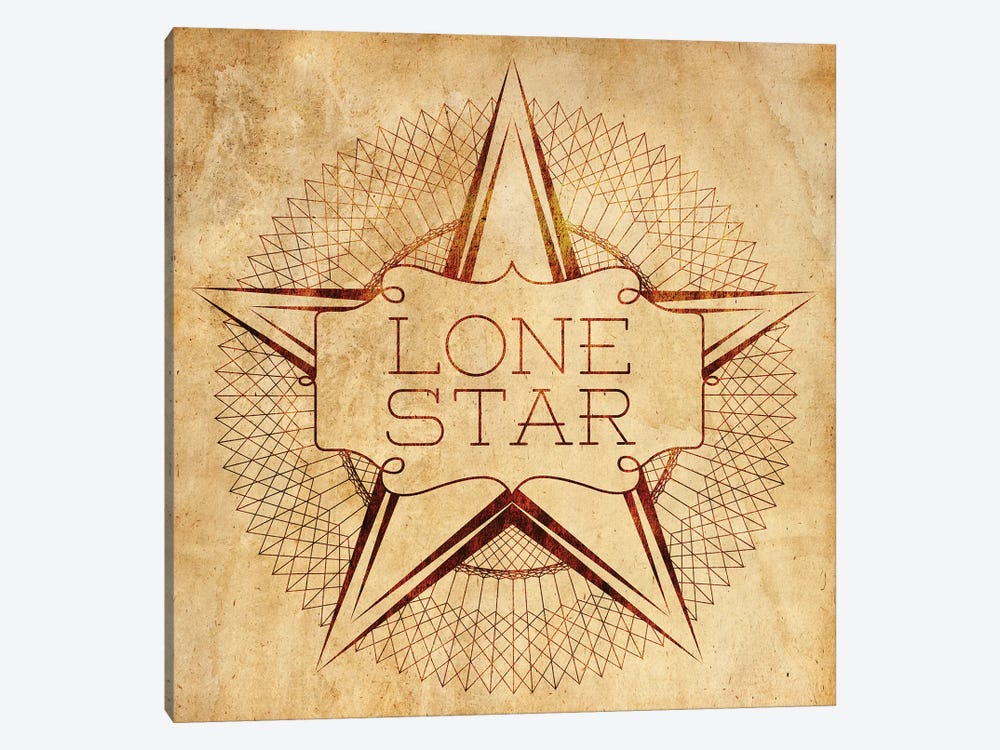Lone Star by SD Graphics Studio 1-piece Canvas Artwork