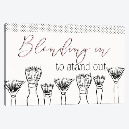 Blending in to Stand Out Canvas Print #SGS87} by SD Graphics Studio Canvas Wall Art
