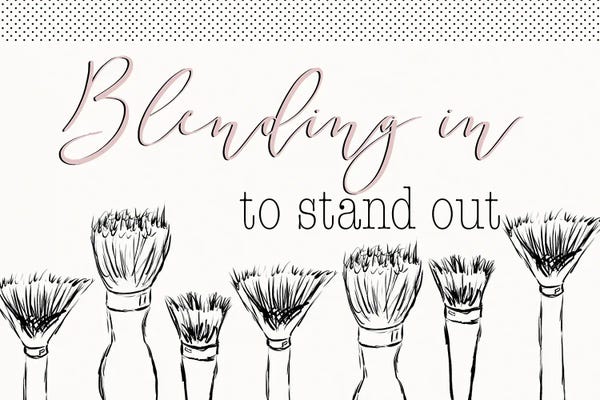 Uniqueness: Blending in to Stand Out by SD Graphics Studio