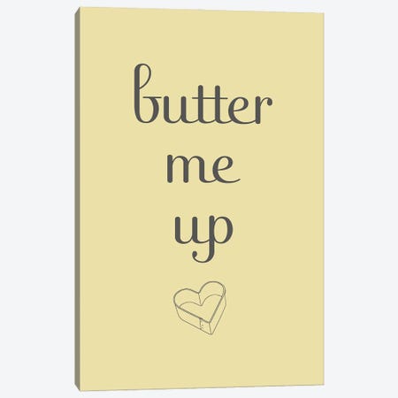 Butter Canvas Print #SGS93} by SD Graphics Studio Canvas Art