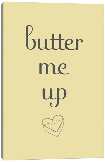 Butter Canvas Art Print - Sd Graphics Studio