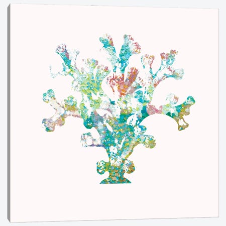 St Bart's Coral I Canvas Print #SGU10} by Surma & Guillen Canvas Art