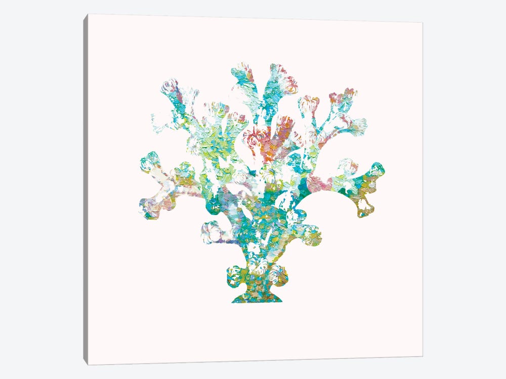 St Bart's Coral I by Surma & Guillen 1-piece Canvas Art