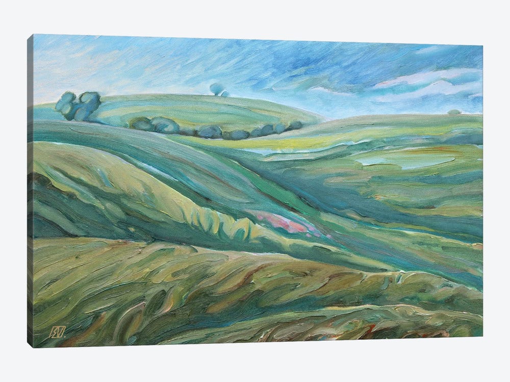 Landscape From Boholt by Serge Vasilendiuc 1-piece Canvas Art