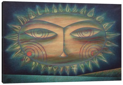Soarerăsare II (Sun-Is-Rising) Canvas Art Print - Serge Vasilendiuc