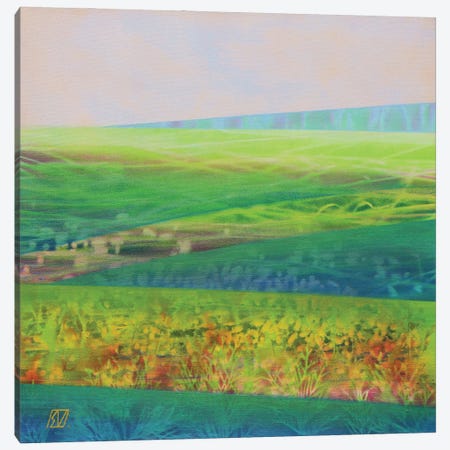 Landscape From Boholț Canvas Print #SGV31} by Serge Vasilendiuc Art Print