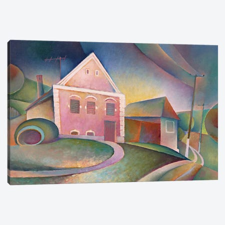 Houses In Boholt Canvas Print #SGV47} by Serge Vasilendiuc Canvas Art Print