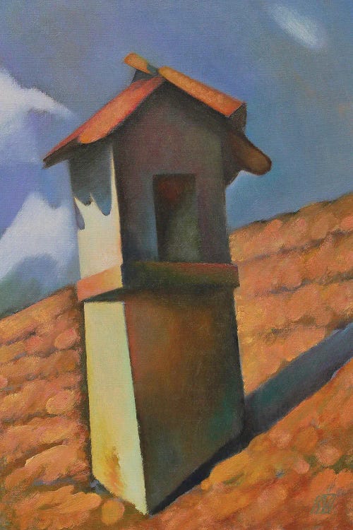 Chimney From Boholț Village