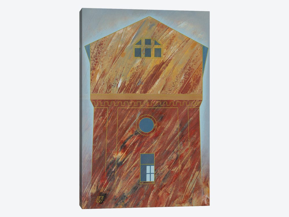 Pressure Tower In Płońsk by Serge Vasilendiuc 1-piece Canvas Print