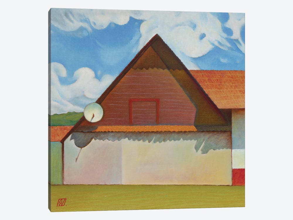 Grange From Boholț by Serge Vasilendiuc 1-piece Canvas Art Print