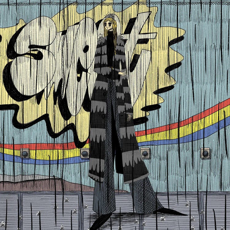 Your Style Shines Through The Rain by Sean Gallagher wall art
