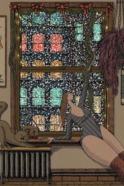 Quiet Snowstorm In The Big City