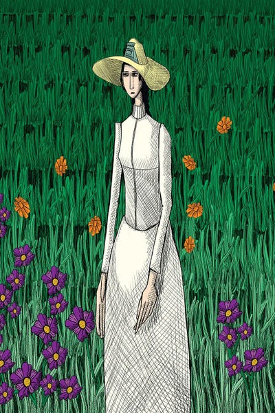Homage To Van Gogh's 'Girl In White'