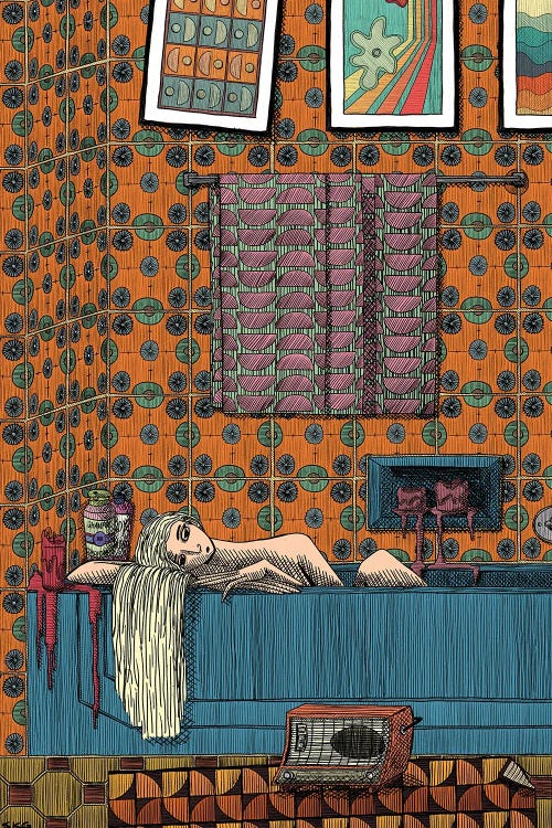 Sad Songs Sung From The Soaking Tub by Sean Gallagher wall art