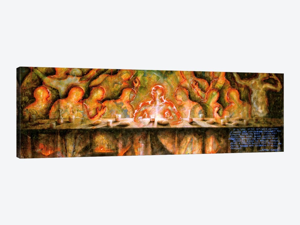Last Supper by Sergio Gomez 1-piece Canvas Art