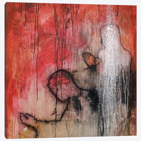 Meditation in Red Canvas Print #SGZ12} by Sergio Gomez Canvas Print