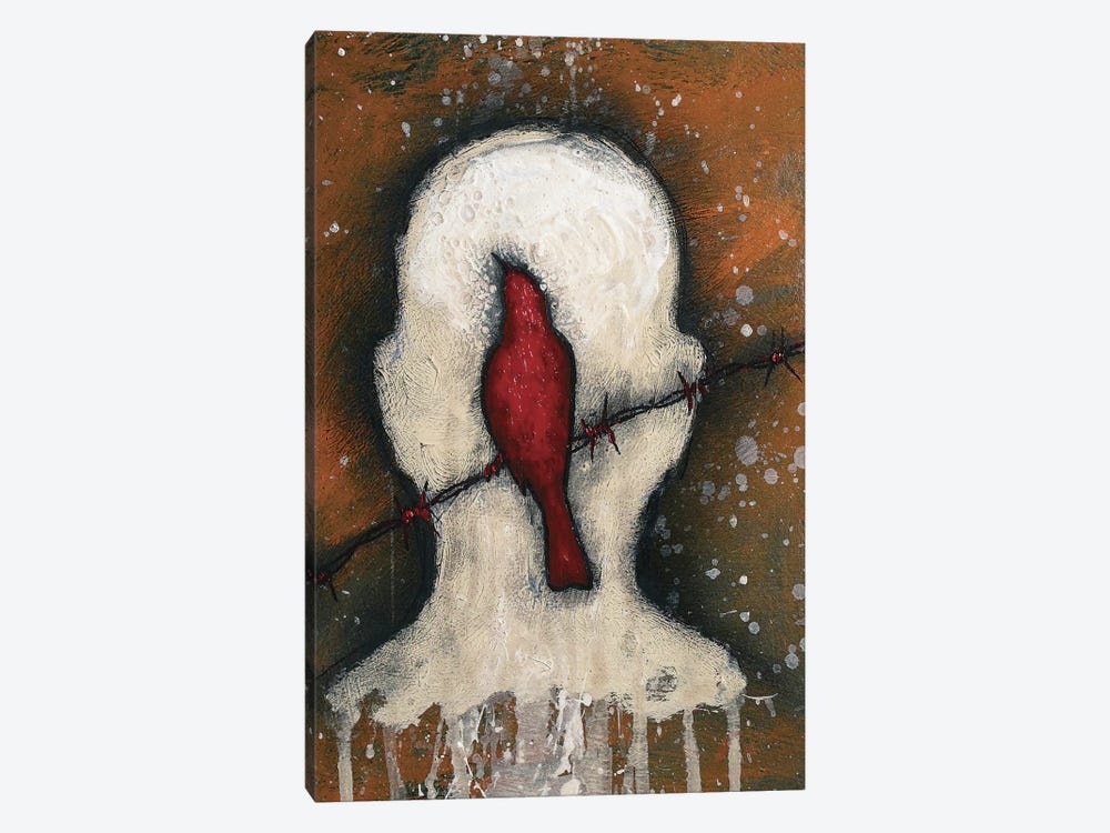 Bird West by Sergio Gomez 1-piece Canvas Print