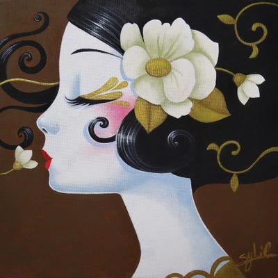 Anju by Stéphanie Bouw canvas print