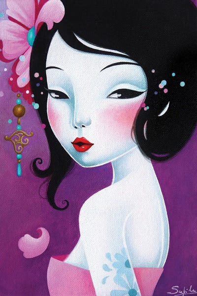 Hana by Stéphanie Bouw canvas print