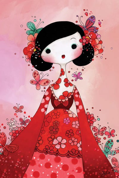 Haru by Stéphanie Bouw art print
