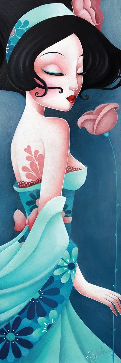 Haruki by Stéphanie Bouw canvas print