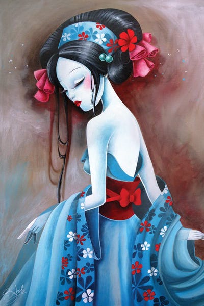 Jadepearls by Stéphanie Bouw art print